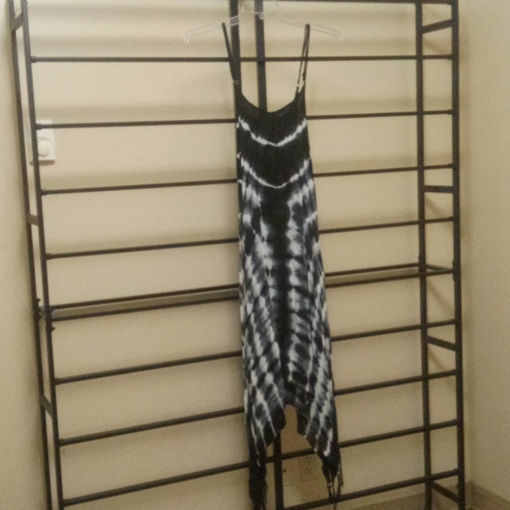 Tie dye boho dress